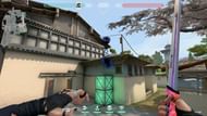 Haunt landing spot on roof of C-Site (Image via Riot Games)
